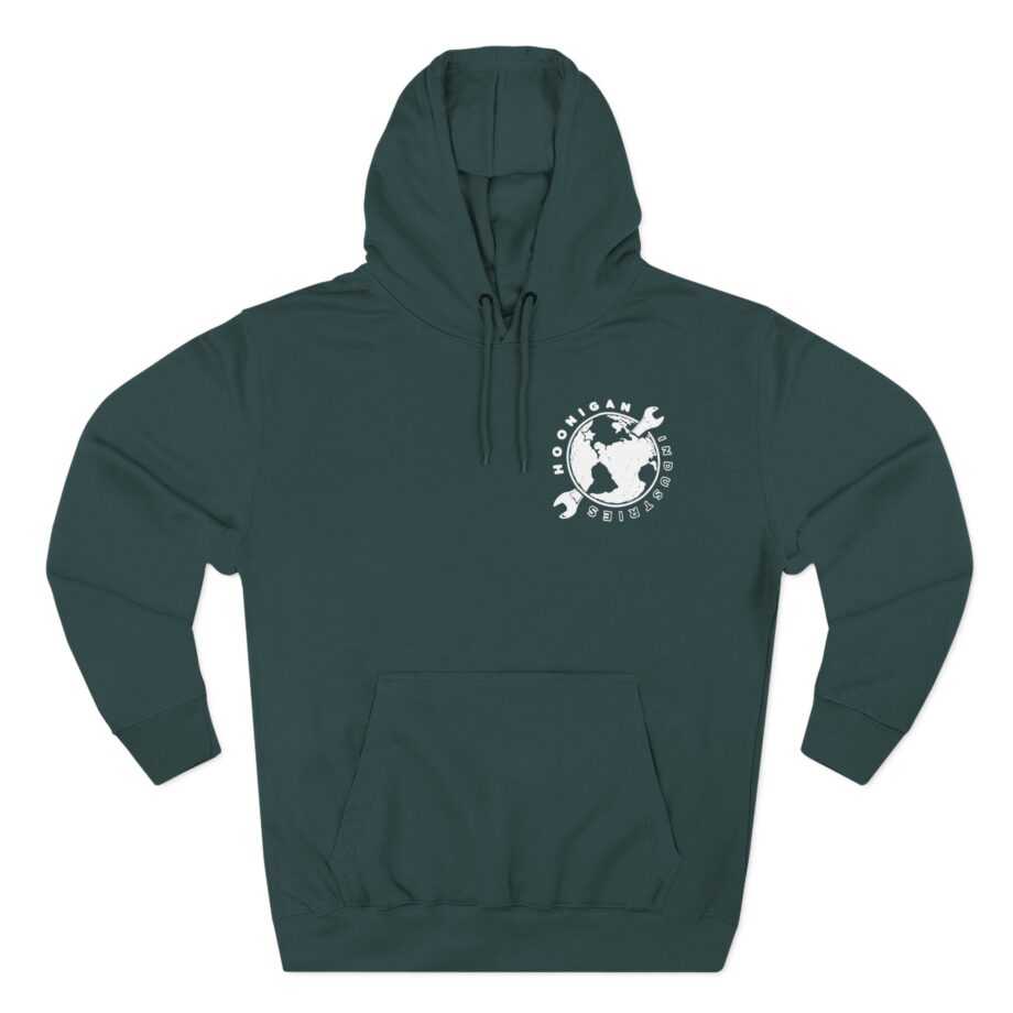 Ken Block Hoonigan Headquarters Three-Panel Fleece Hoodie