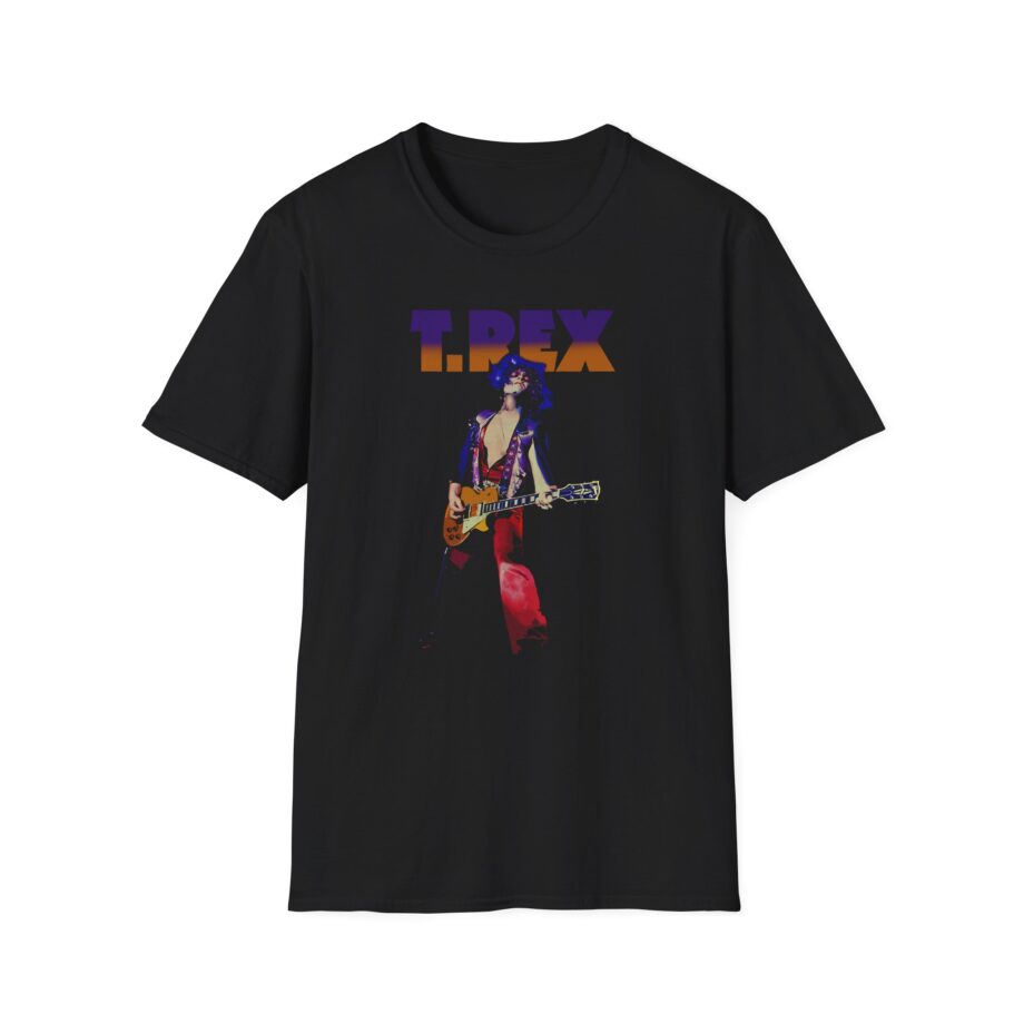T Rex Rockin Unisex Softstyle T-Shirt
