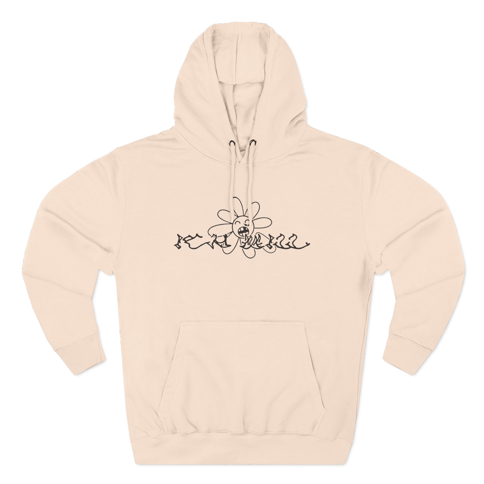 Makko Three-Panel Fleece Hoodie