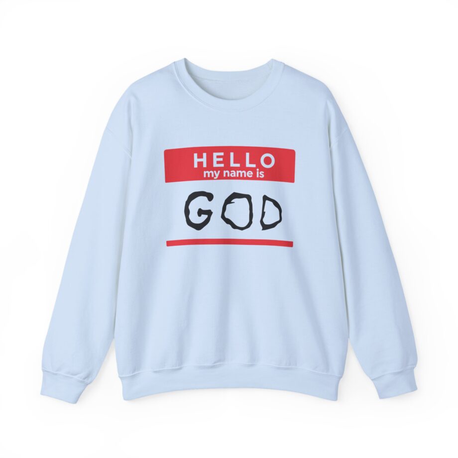 Aphex Twin Hello My Name is God Unisex Heavy Blend™ Crewneck Sweatshirt