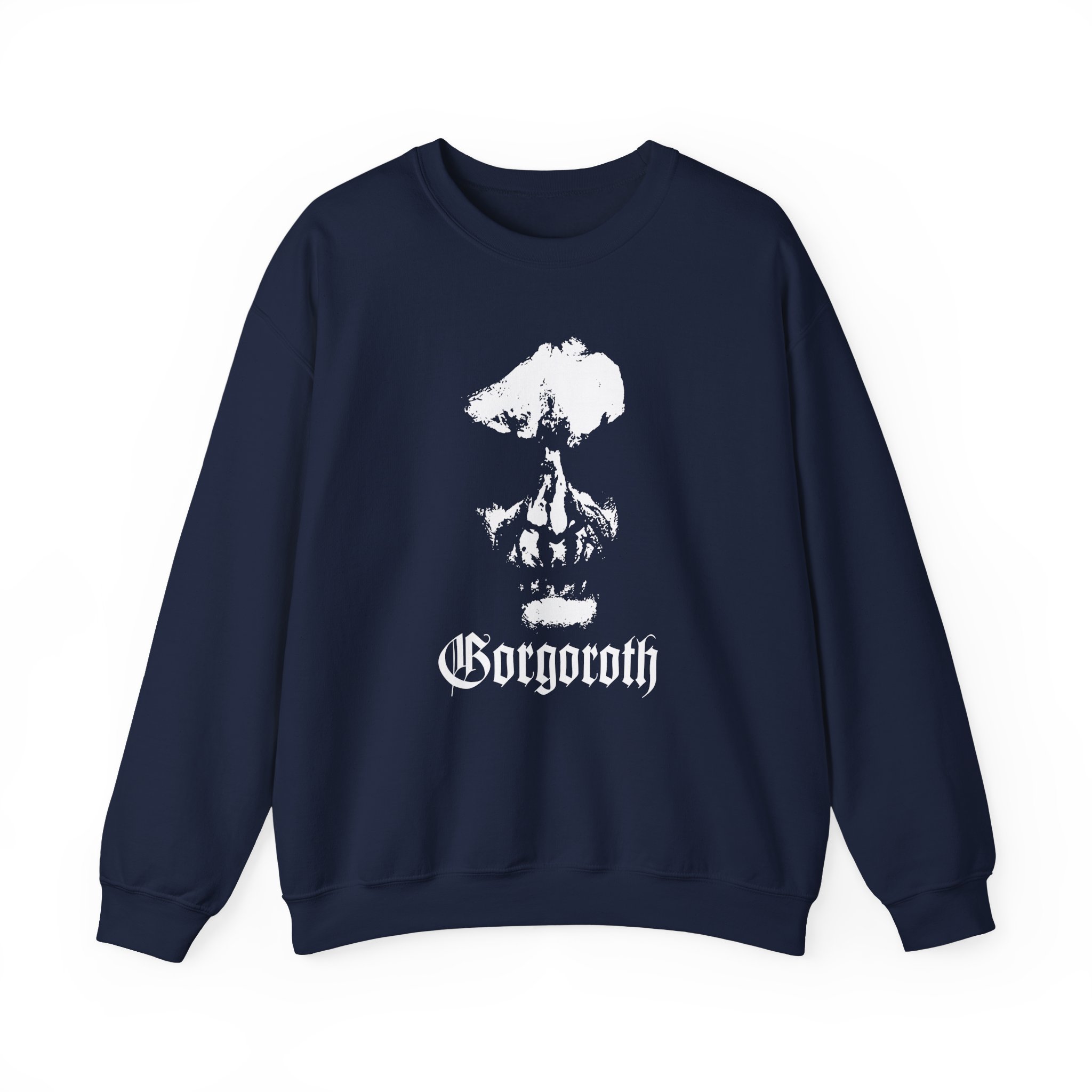 Gorgoroth Quantos Possunt Ad Satanitatem Trahunt Unisex Heavy Blendâ„¢ Crewneck Sweatshirt