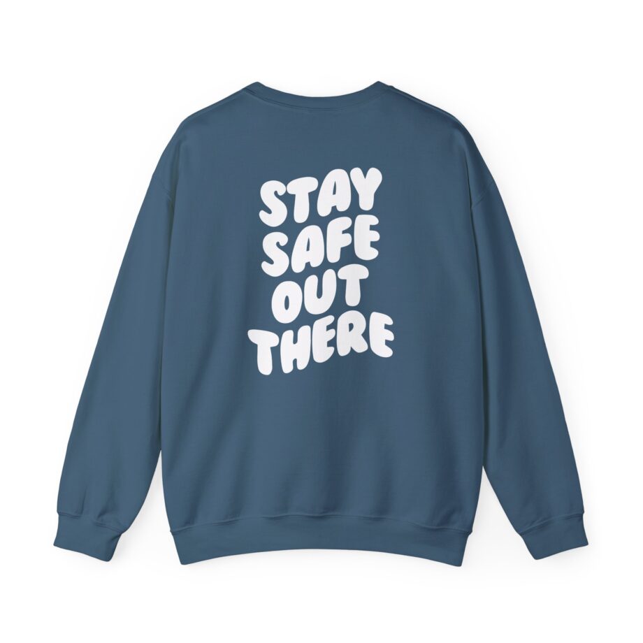 Kendall Rae Stay Safe Out There Unisex Heavy Blend™ Crewneck Sweatshirt