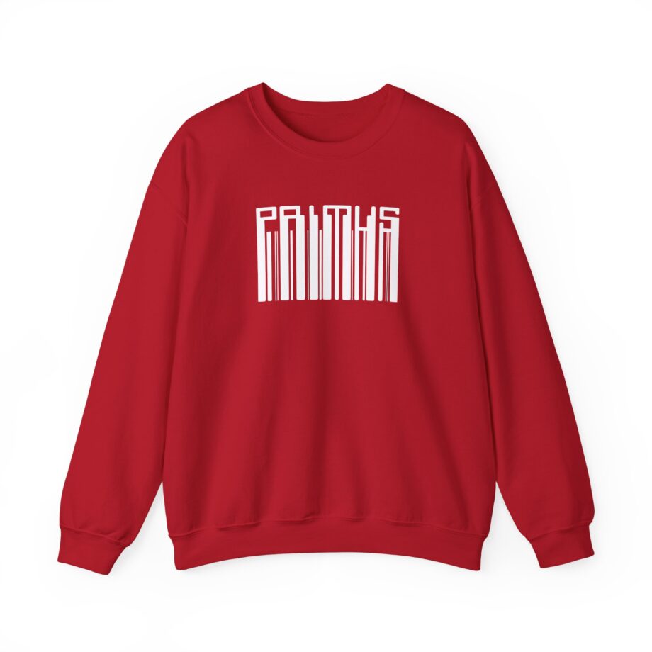 Primus Black Barcode Unisex Heavy Blend™ Crewneck Sweatshirt