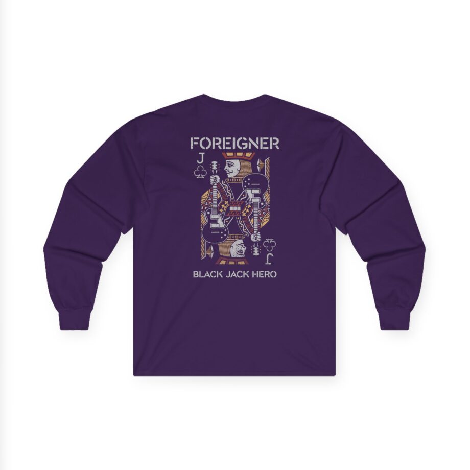 Foreigner Black Jack Hero Unisex Ultra Cotton Long Sleeve Tee