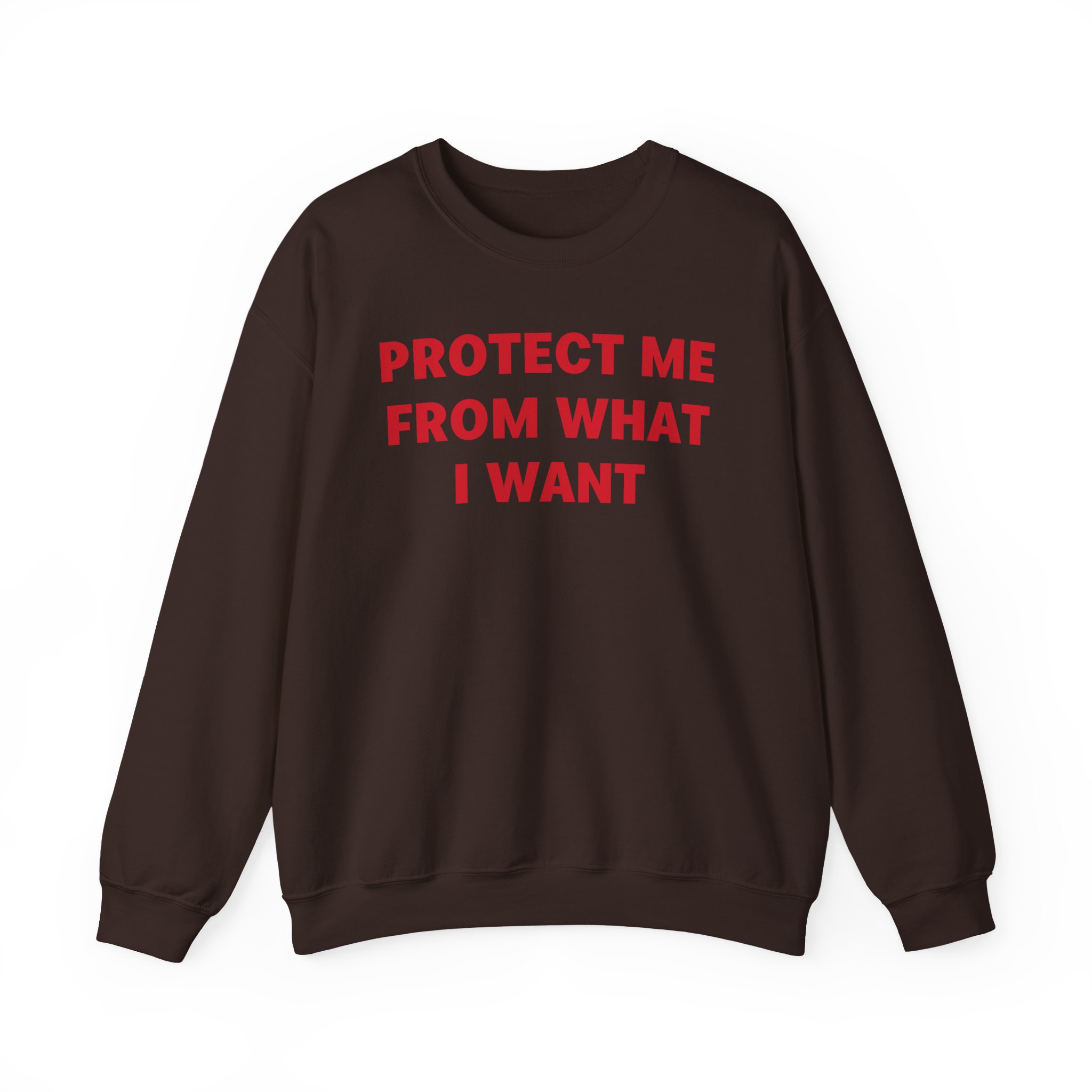 Jenny Holzer Protect Me From What I Want Unisex Heavy Blendâ„¢ Crewneck Sweatshirt