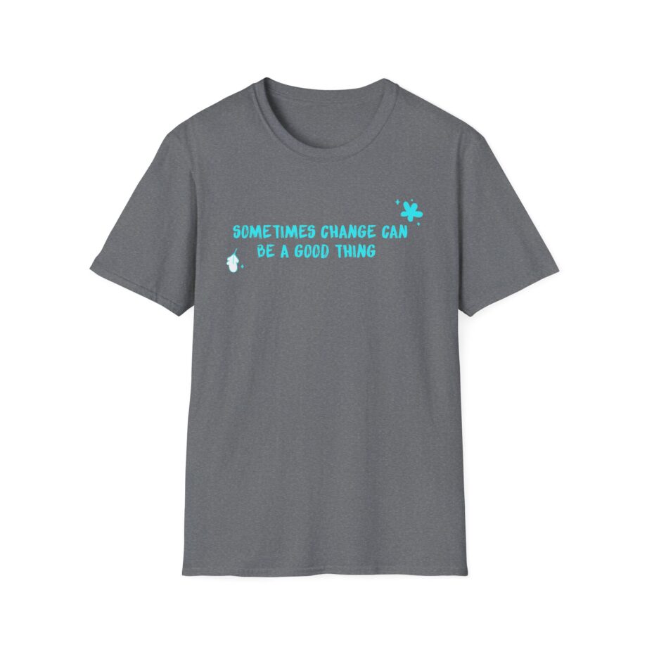 Heartstopper Sometimes Change Can Be a Good Thing Unisex Softstyle T-Shirt