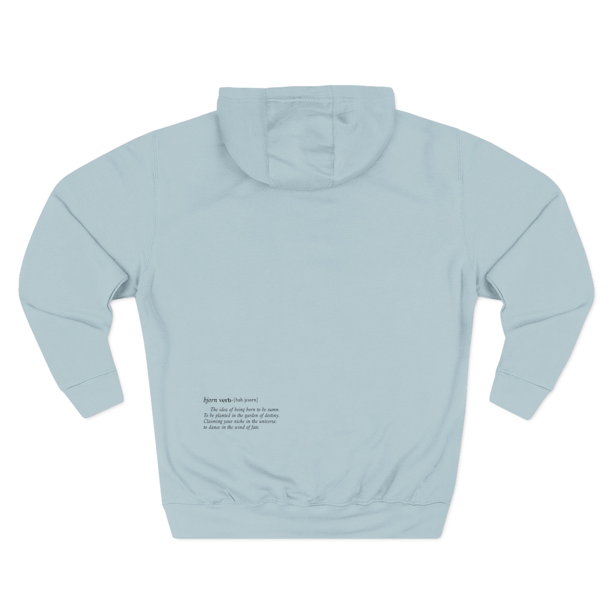 Smino Three-Panel Fleece Hoodie