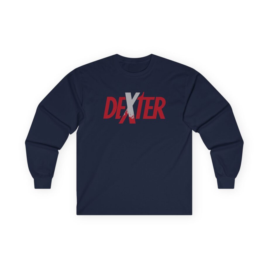 Dexter Spatter Logo Unisex Ultra Cotton Long Sleeve Tee