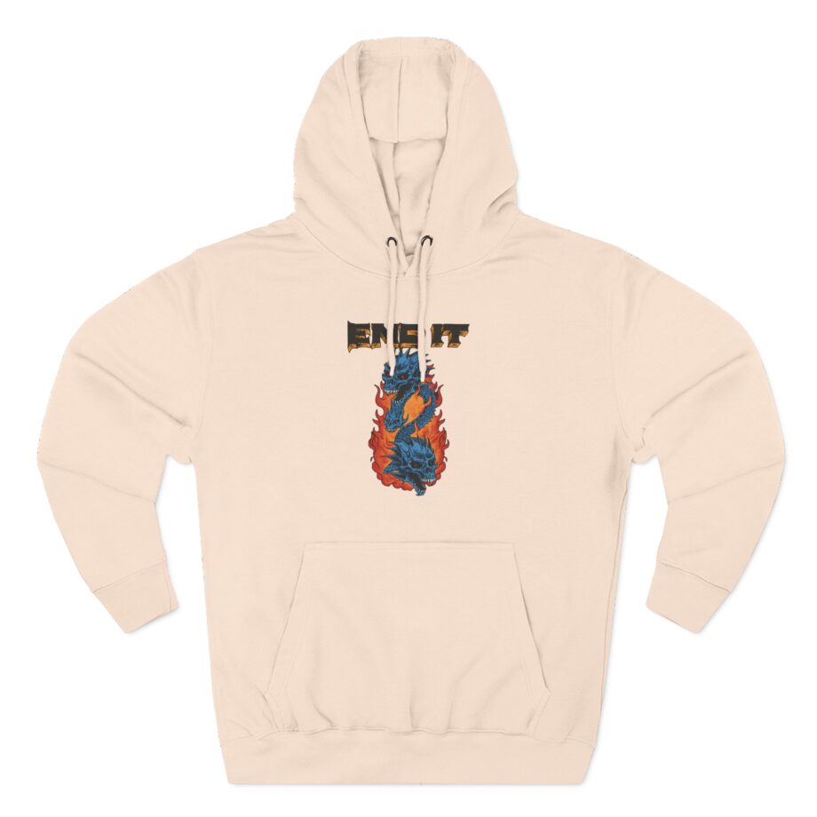 End It Three-Panel Fleece Hoodie