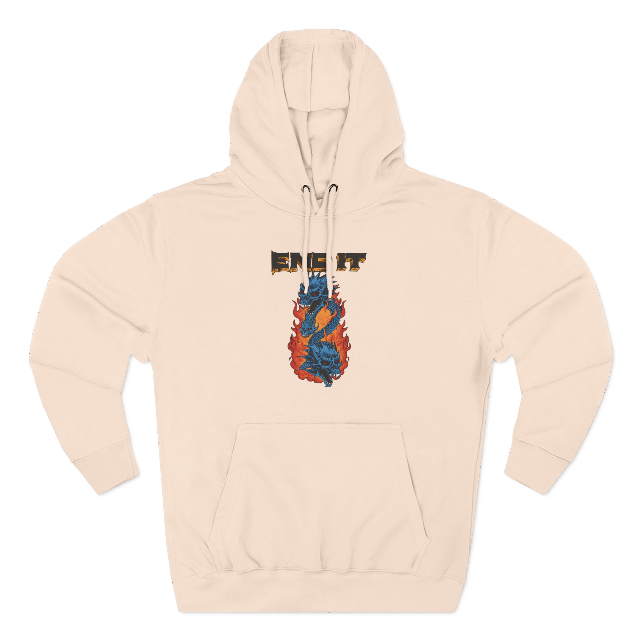 End It Three-Panel Fleece Hoodie