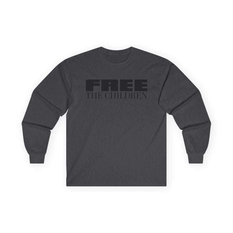 Ryan Garcia Free the Children Unisex Ultra Cotton Long Sleeve Tee