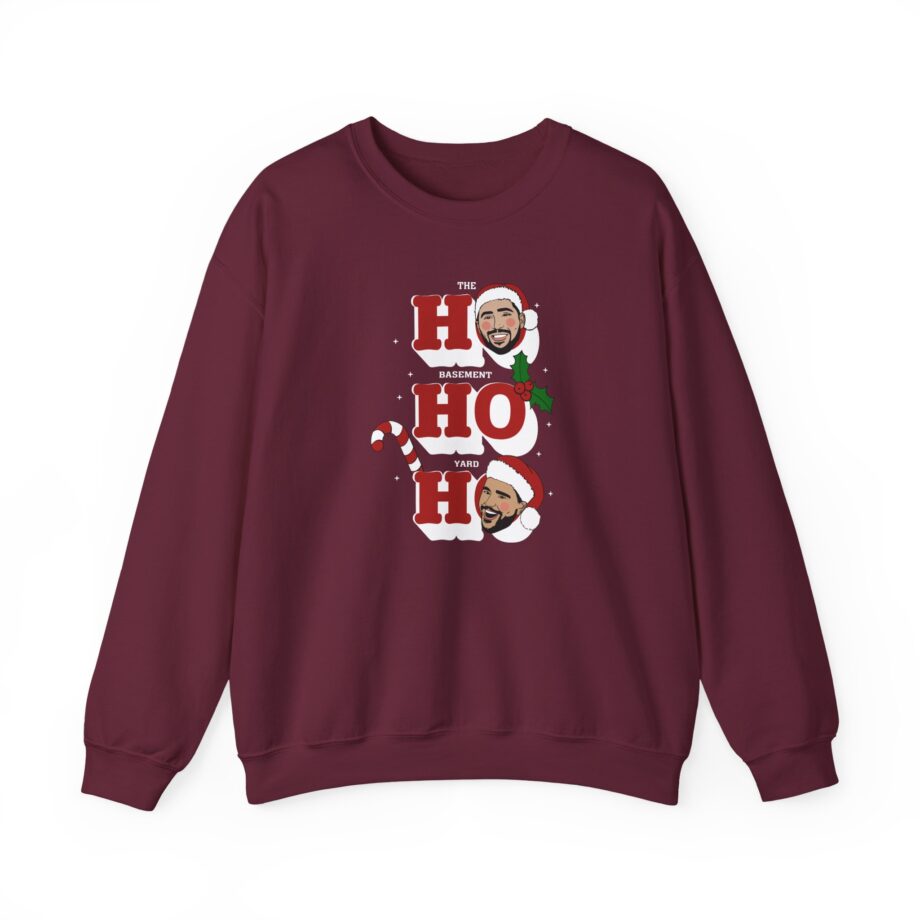 Ho Ho Ho Basement Yard Unisex Heavy Blend™ Crewneck Sweatshirt