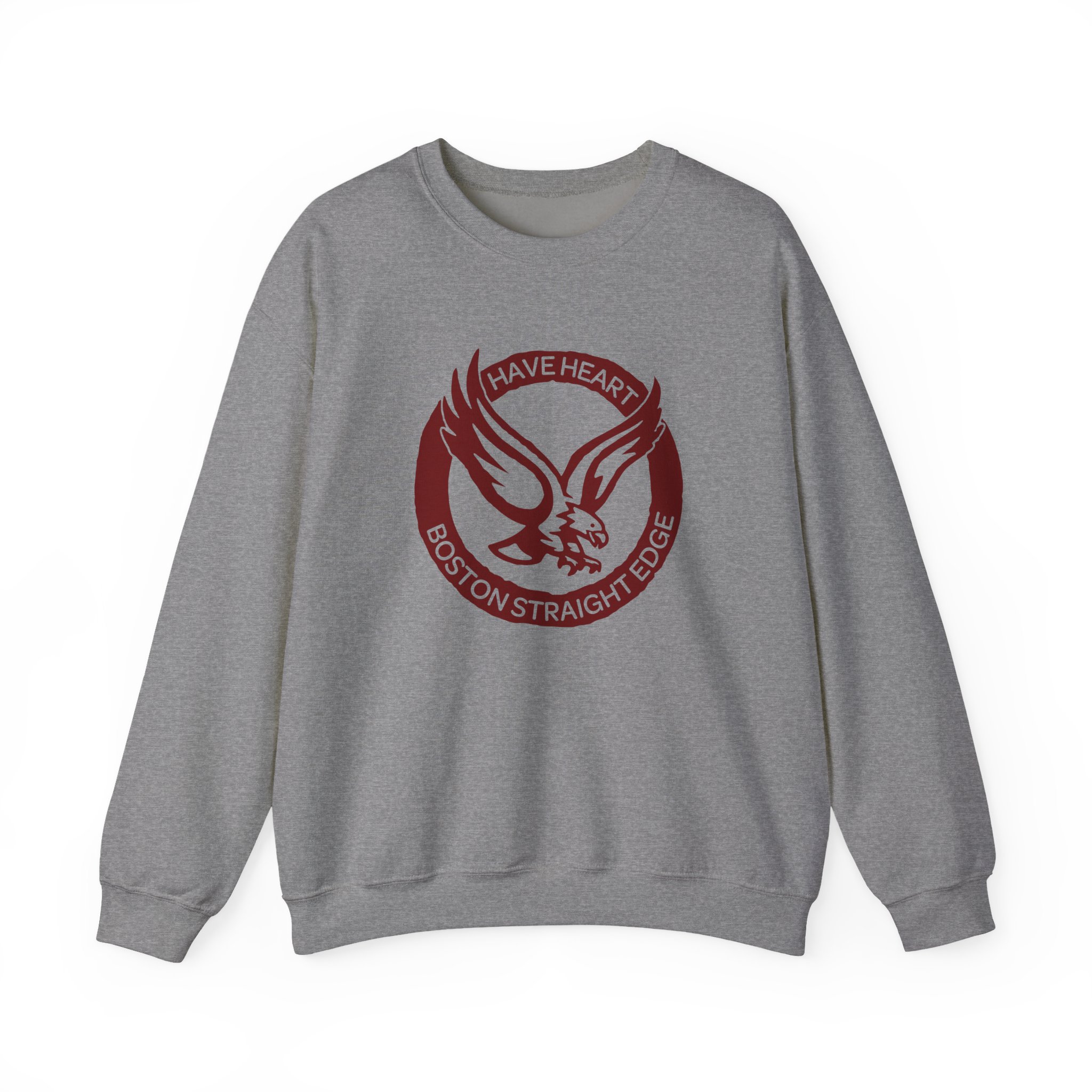 Have Heart Boston Straight Edge Unisex Heavy Blendâ„¢ Crewneck Sweatshirt