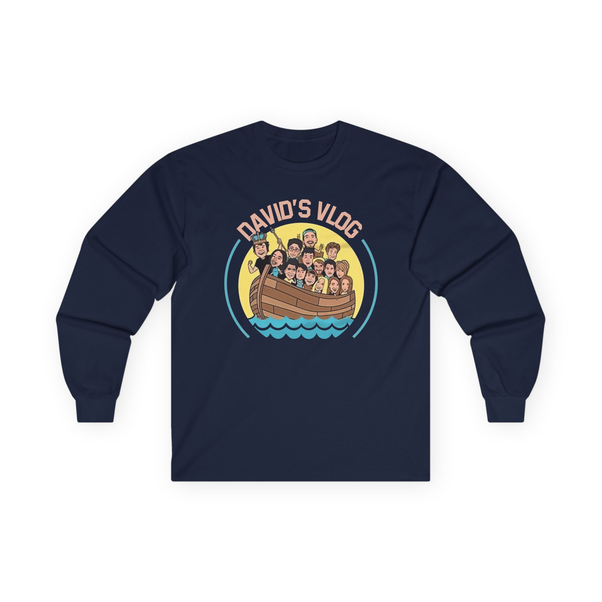 David Dobrik  David's Vlog Unisex Ultra Cotton Long Sleeve Tee