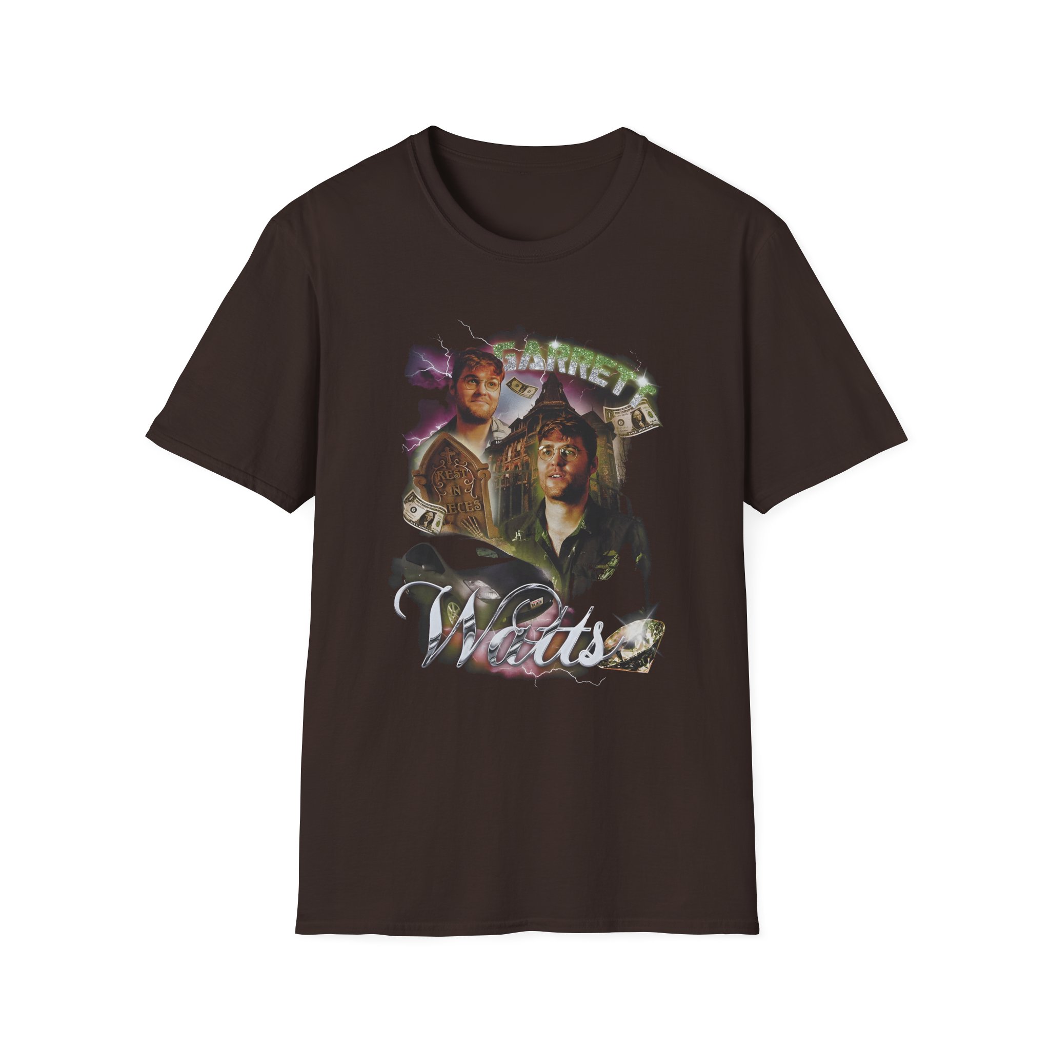 Garrett Watts Bootleg 90's Rap Unisex Softstyle T-Shirt