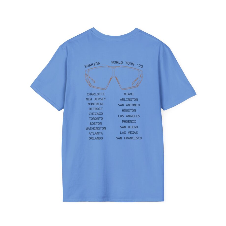 Shakira Sunglasses Unisex Softstyle T-Shirt