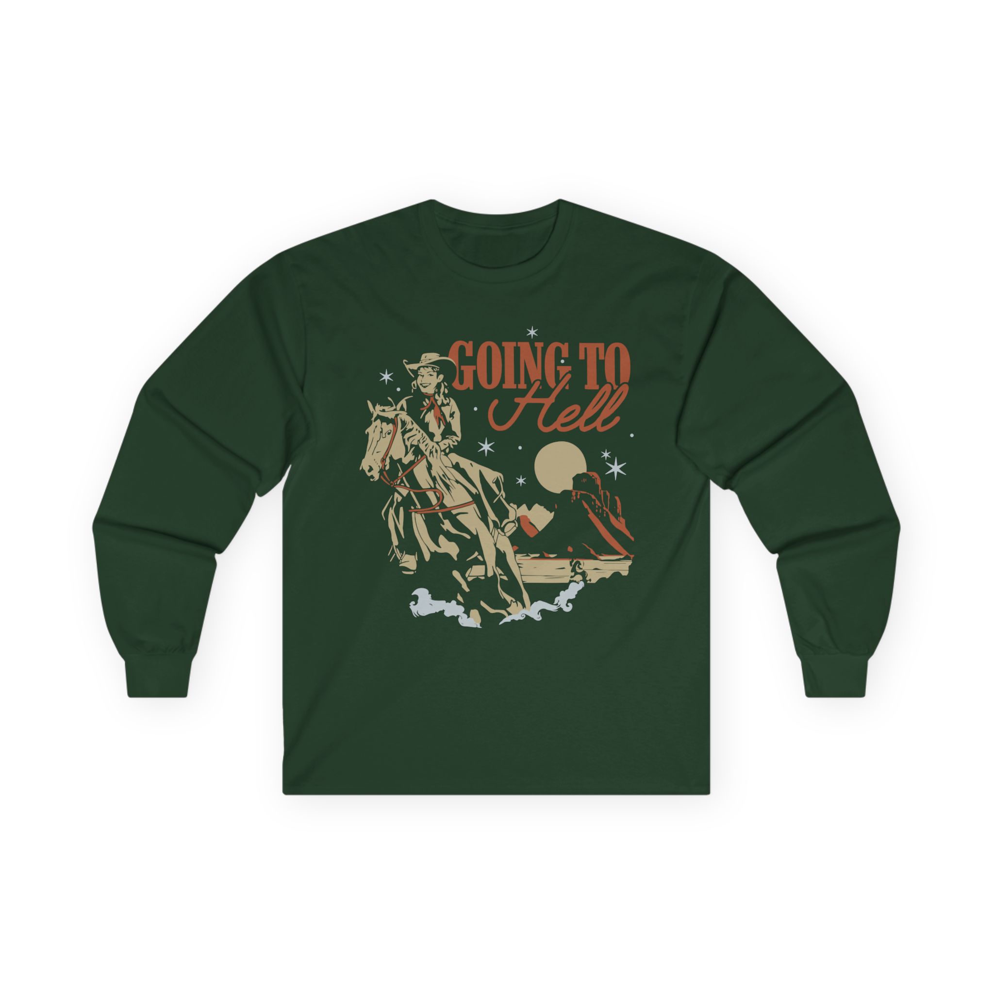 Kallmekris Going to Hell Unisex Ultra Cotton Long Sleeve Tee