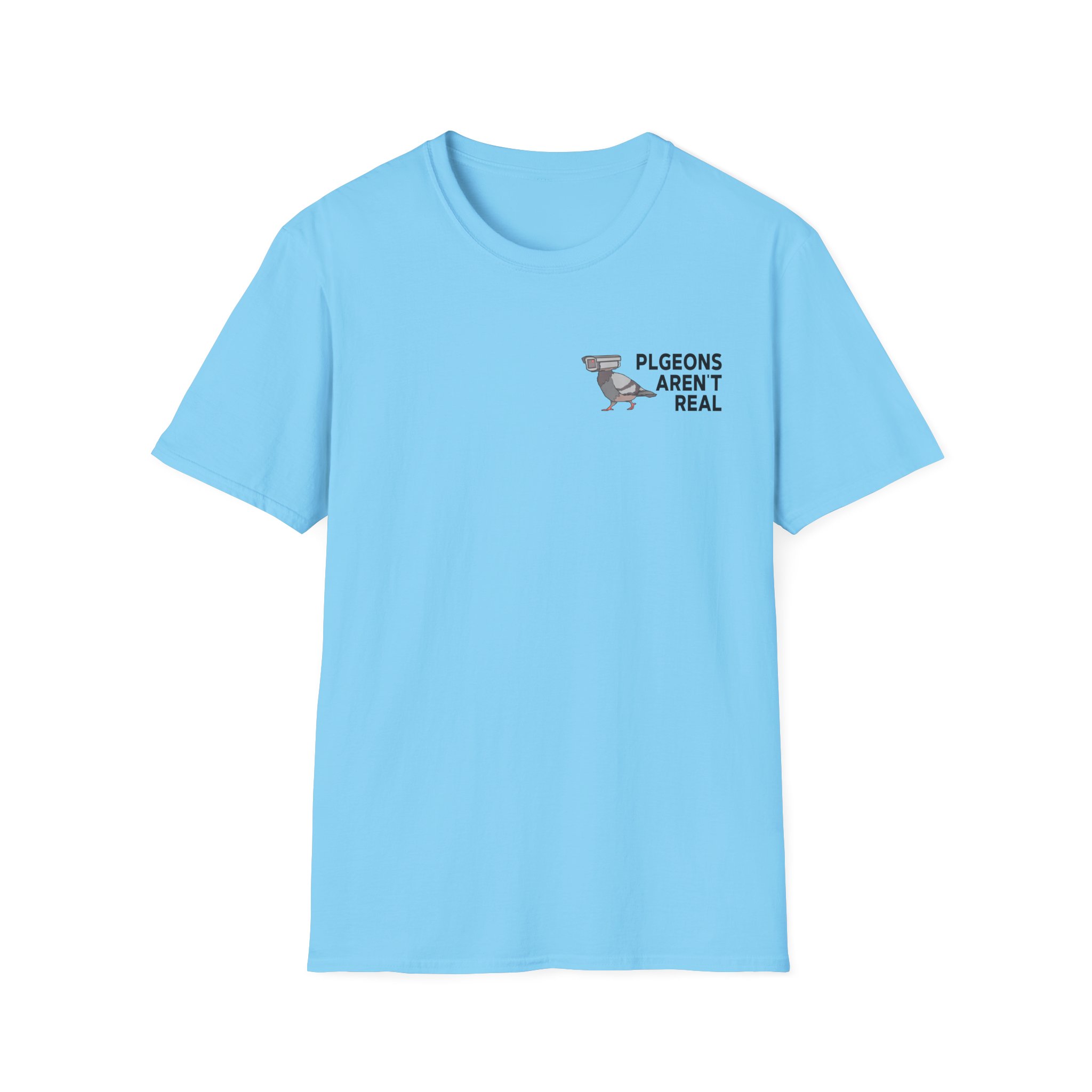 Birds Arent Real Unisex Softstyle T-Shirt