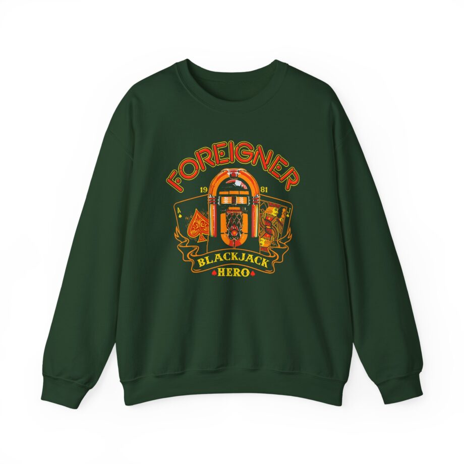 Foreigner Jack Hero Unisex Heavy Blend™ Crewneck Sweatshirt