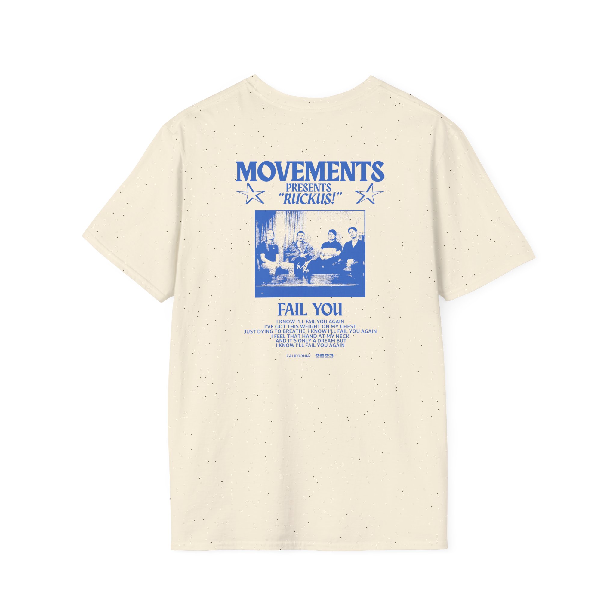 Movements Fail You Photo Unisex Softstyle T-Shirt