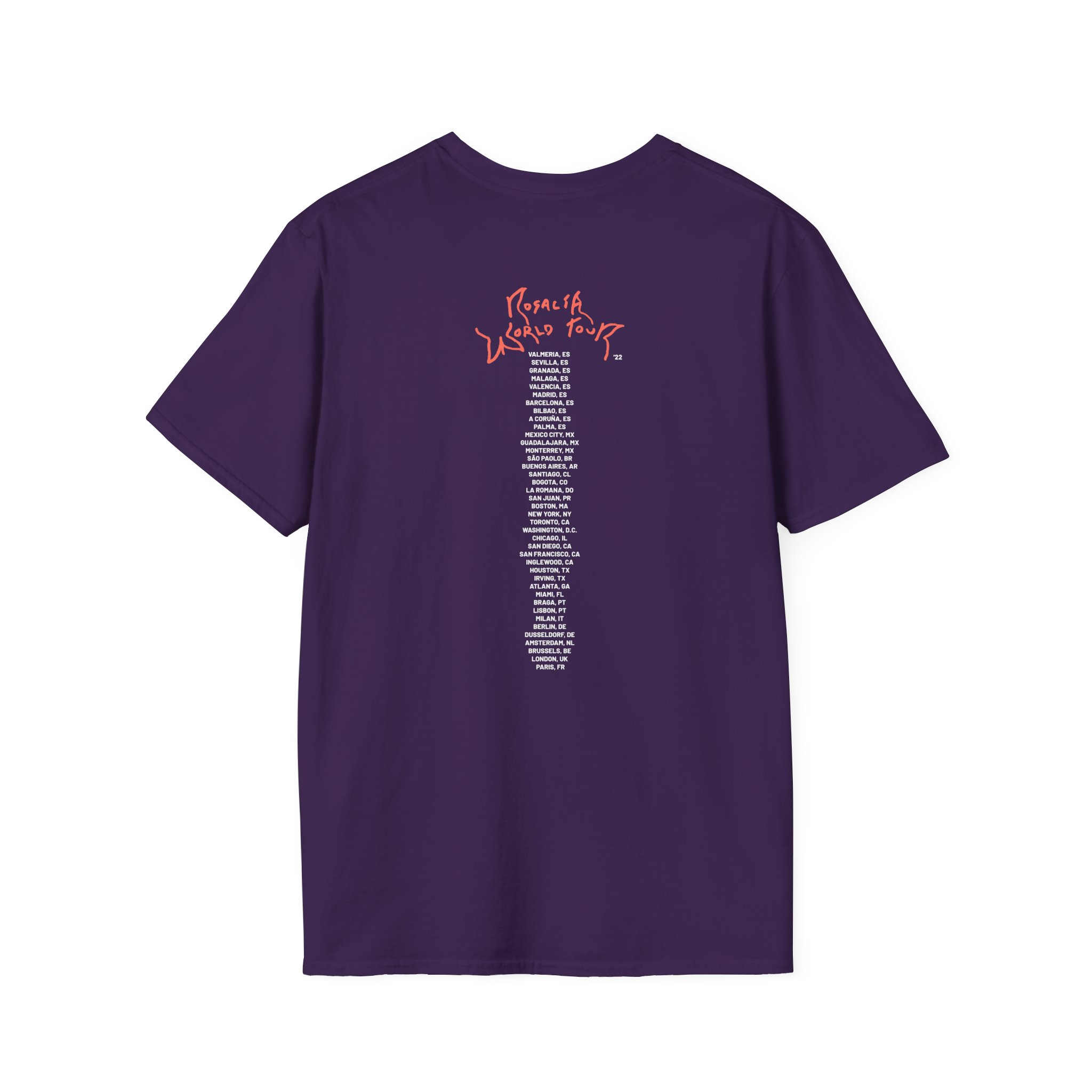 Rosalia World Tour Unisex Softstyle T-Shirt