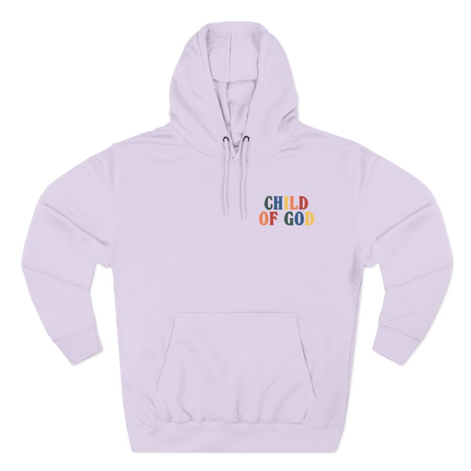 Forrest Frank Child of God Tracklist Three-Panel Fleece Hoodie