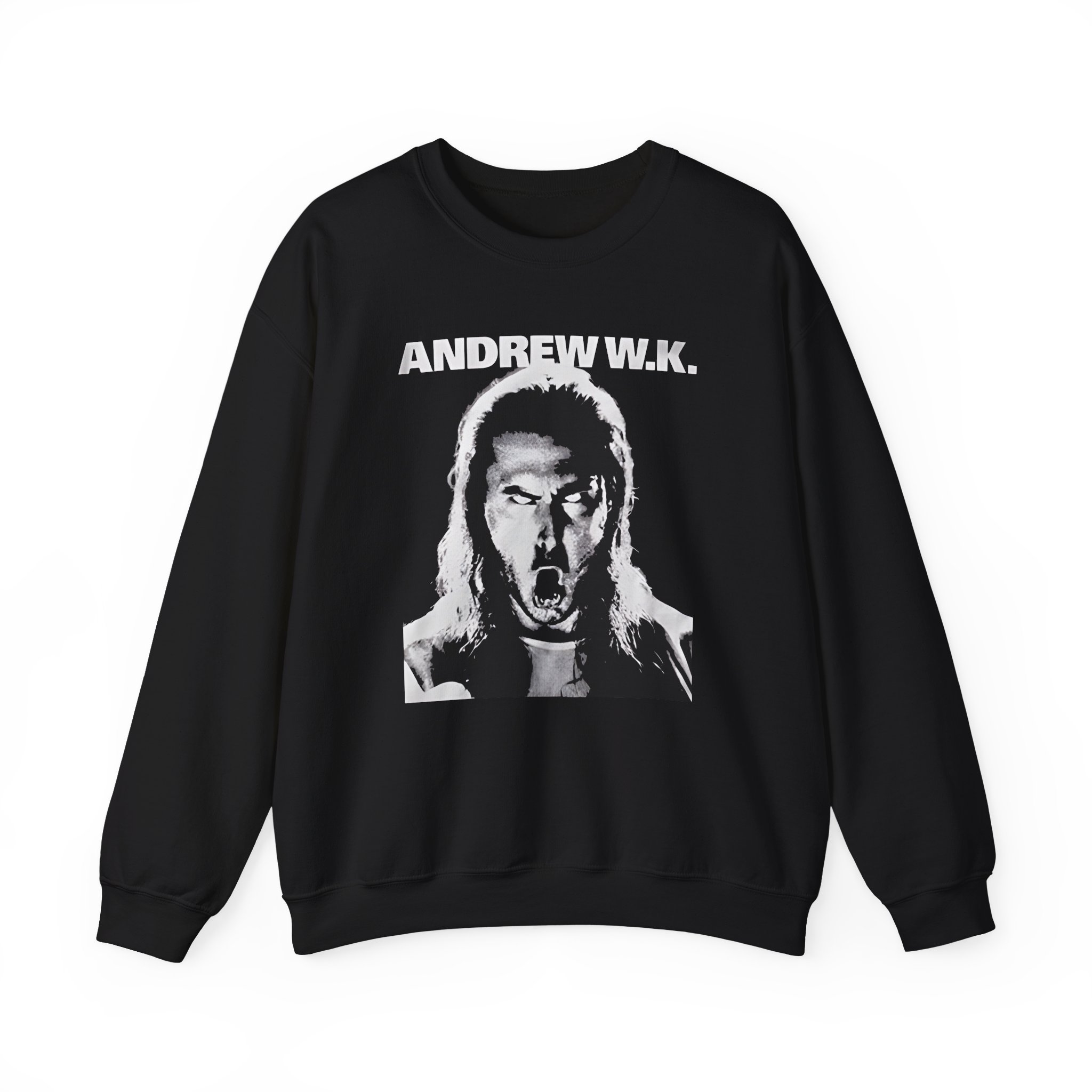 Andrew Wk Magician Unisex Heavy Blendâ„¢ Crewneck Sweatshirt