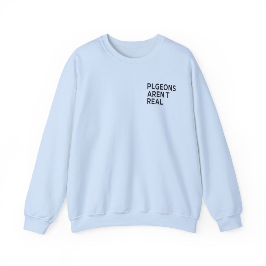 Birds Arent Real I am a Lie Unisex Heavy Blend™ Crewneck Sweatshirt