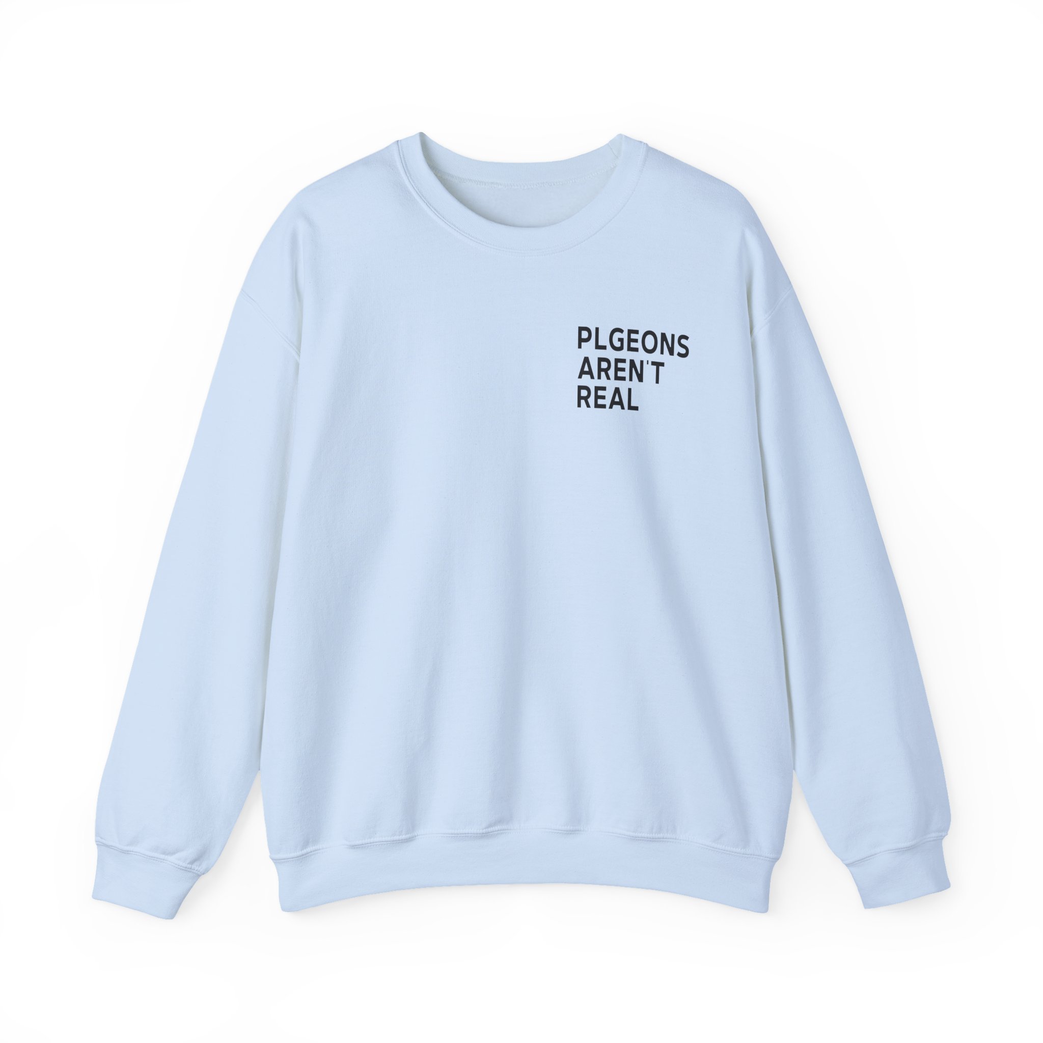Birds Arent Real I am a Lie Unisex Heavy Blendâ„¢ Crewneck Sweatshirt