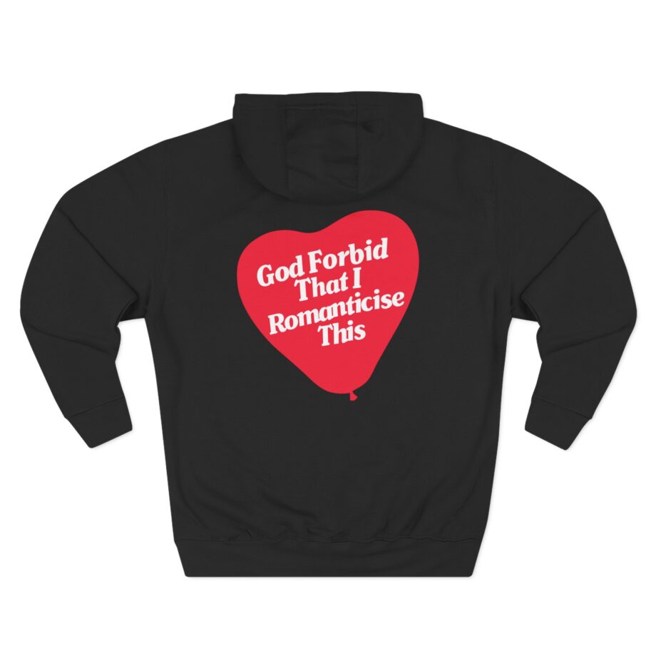 James Marriott God Forbid Three-Panel Fleece Hoodie