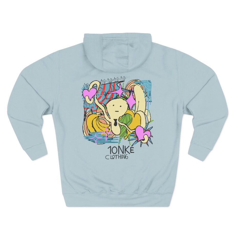 Spoonkid Basquiat Monke Three-Panel Fleece Hoodie