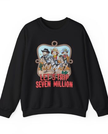 Sturniolo  Let's Trip Cowboy Unisex Heavy Blend™ Crewneck Sweatshirt