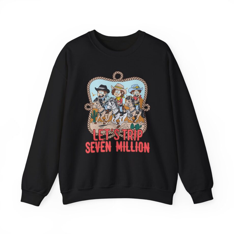 Sturniolo  Let's Trip Cowboy Unisex Heavy Blend™ Crewneck Sweatshirt