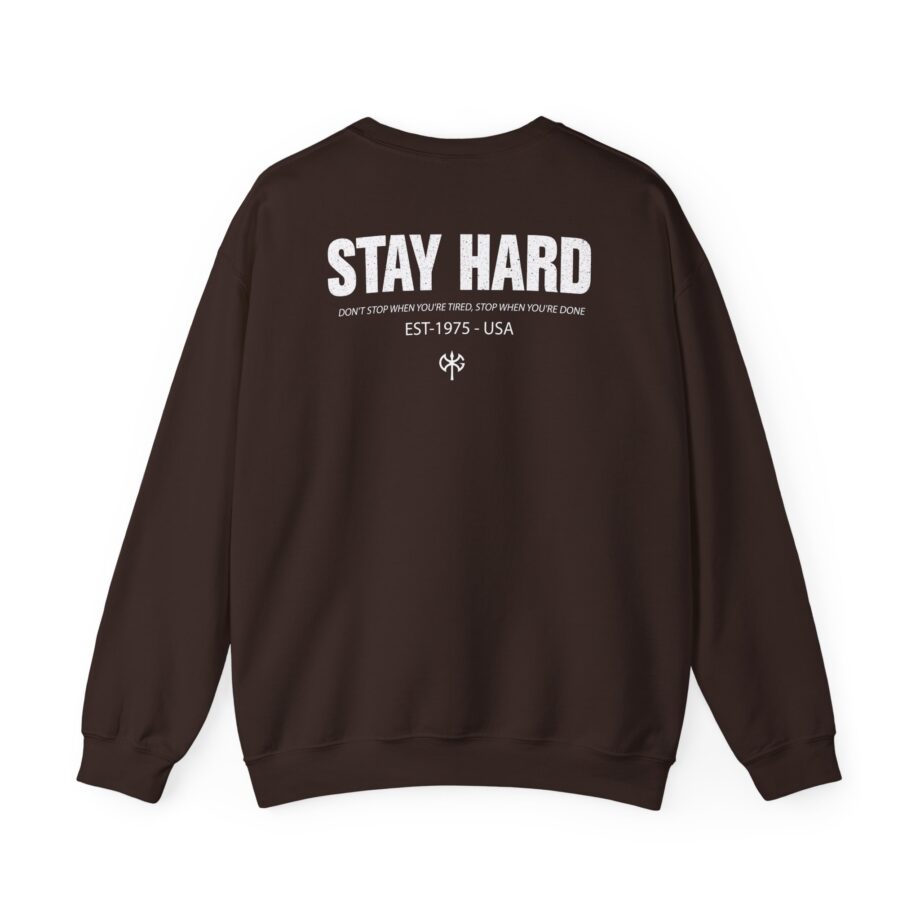 David Goggins  Stay Hard Unisex Heavy Blend™ Crewneck Sweatshirt