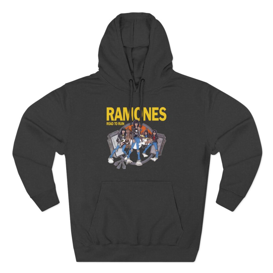 Ramones Ramones I Wanna Be Sedated Three-Panel Fleece Hoodie