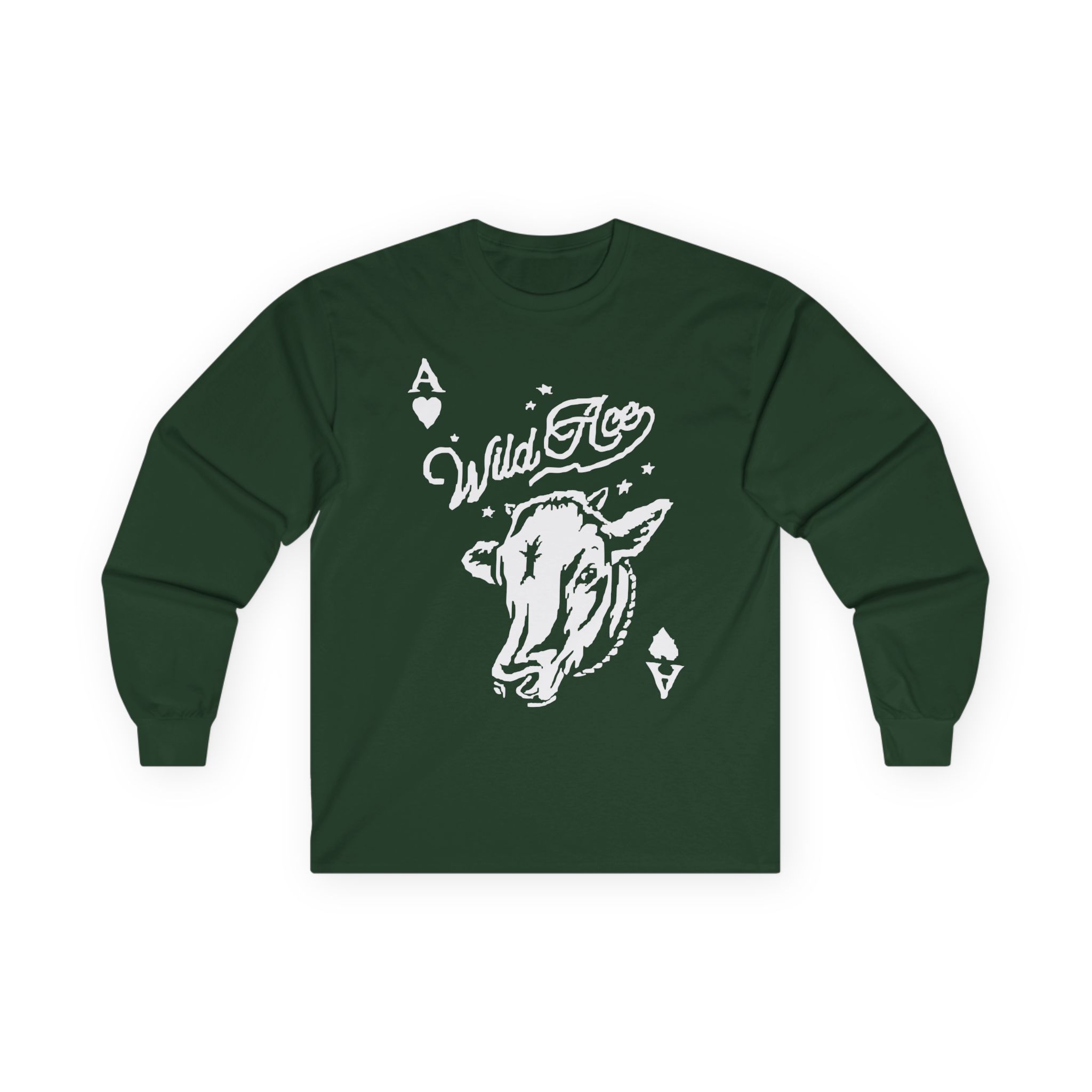 Kallmekris Wild Ace Knit Unisex Ultra Cotton Long Sleeve Tee
