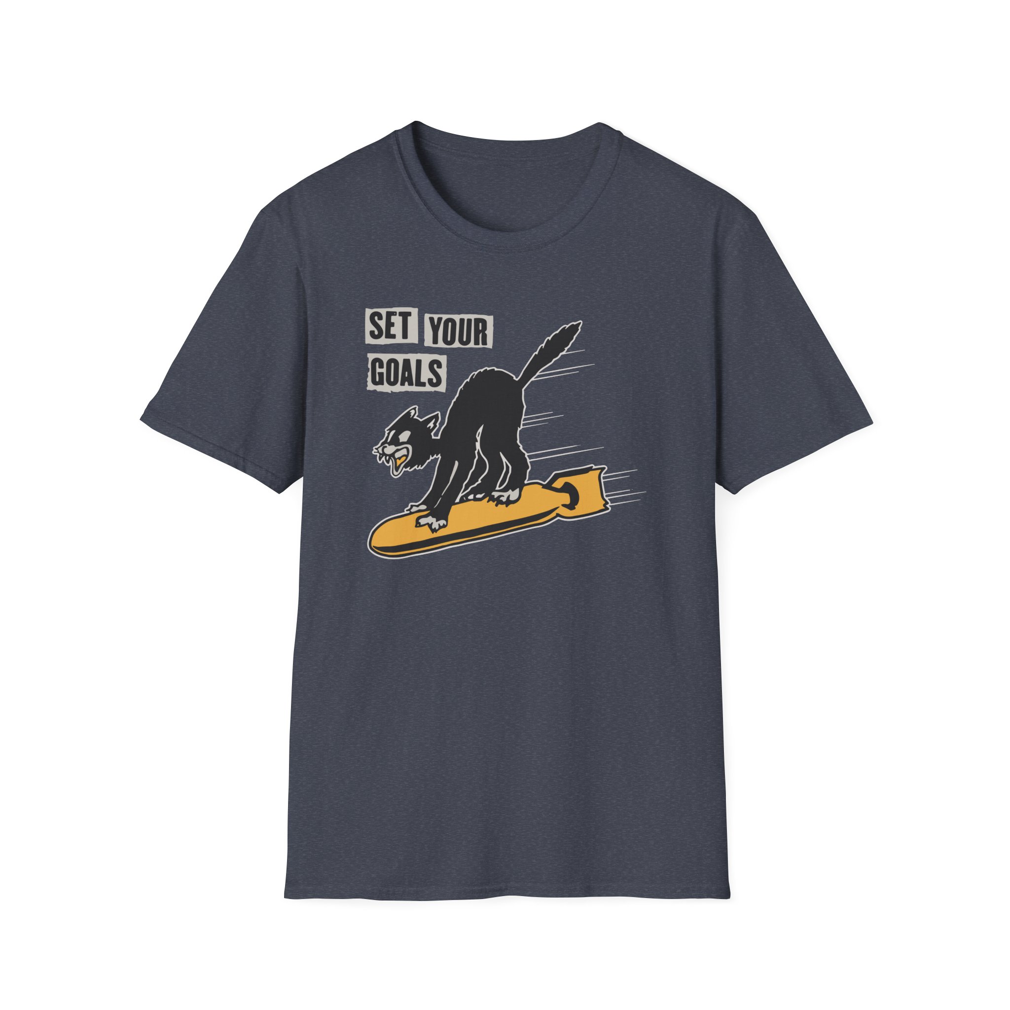 Set Your Goals Bomber Unisex Softstyle T-Shirt