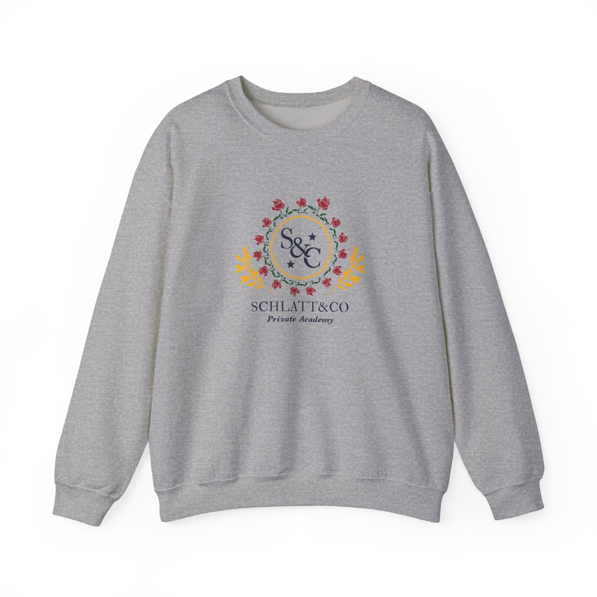 Jschlatt Private Academy Unisex Heavy Blendâ„¢ Crewneck Sweatshirt