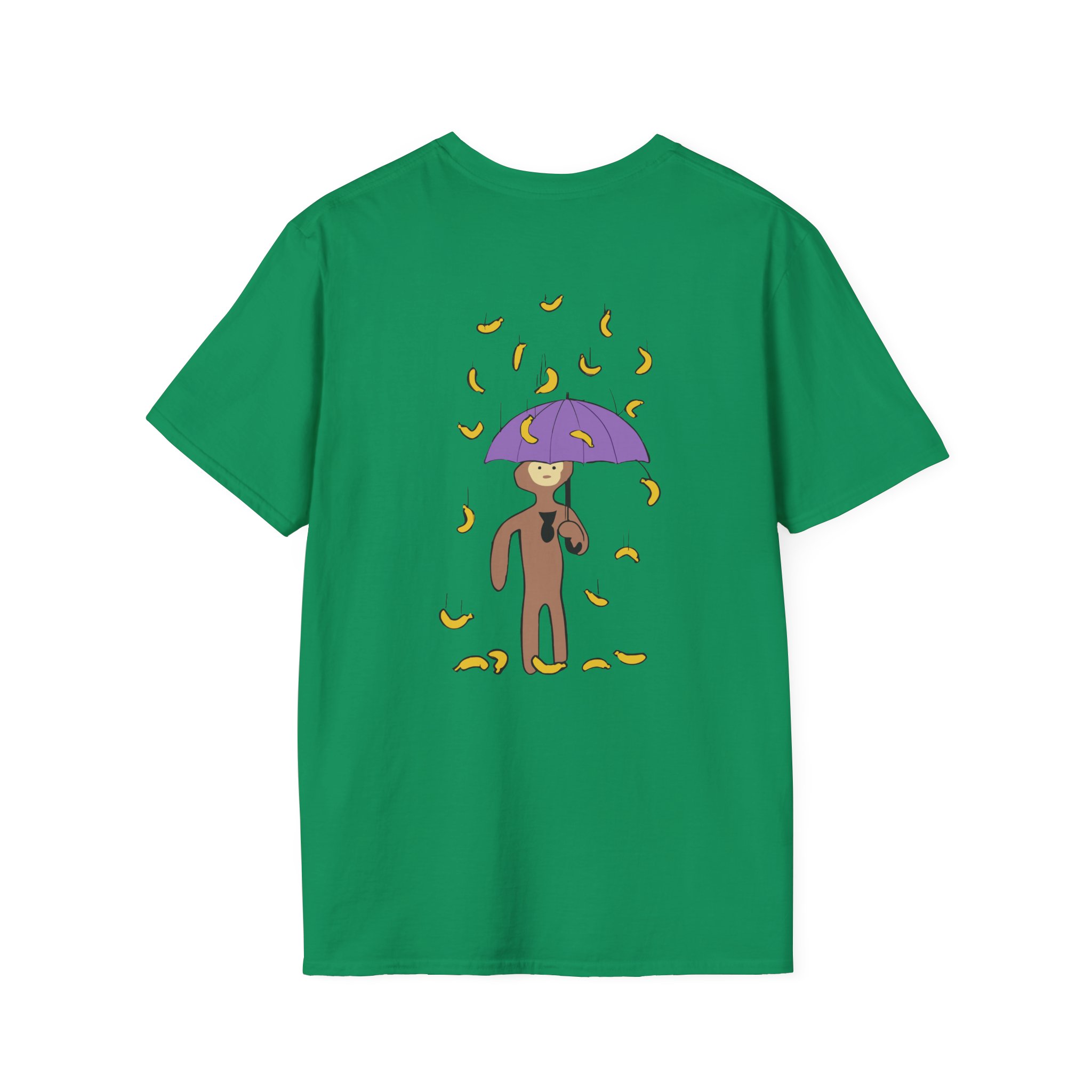 Spoonkid Raining Bananas Unisex Softstyle T-Shirt