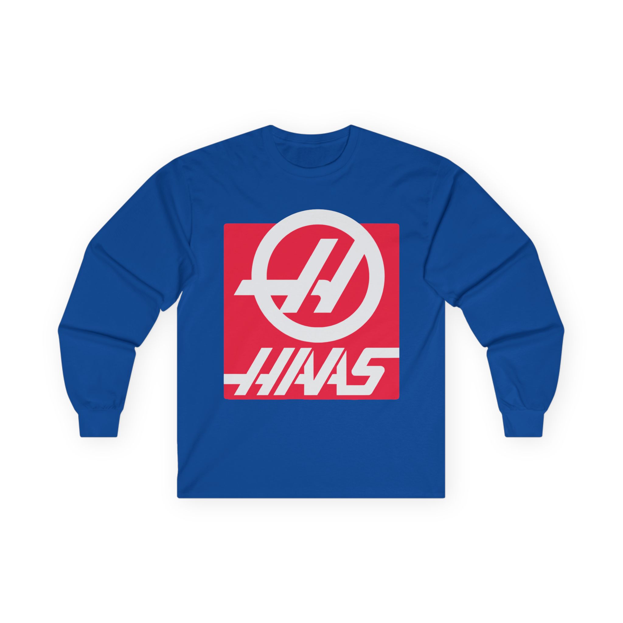 Haas F1 Unisex Ultra Cotton Long Sleeve Tee