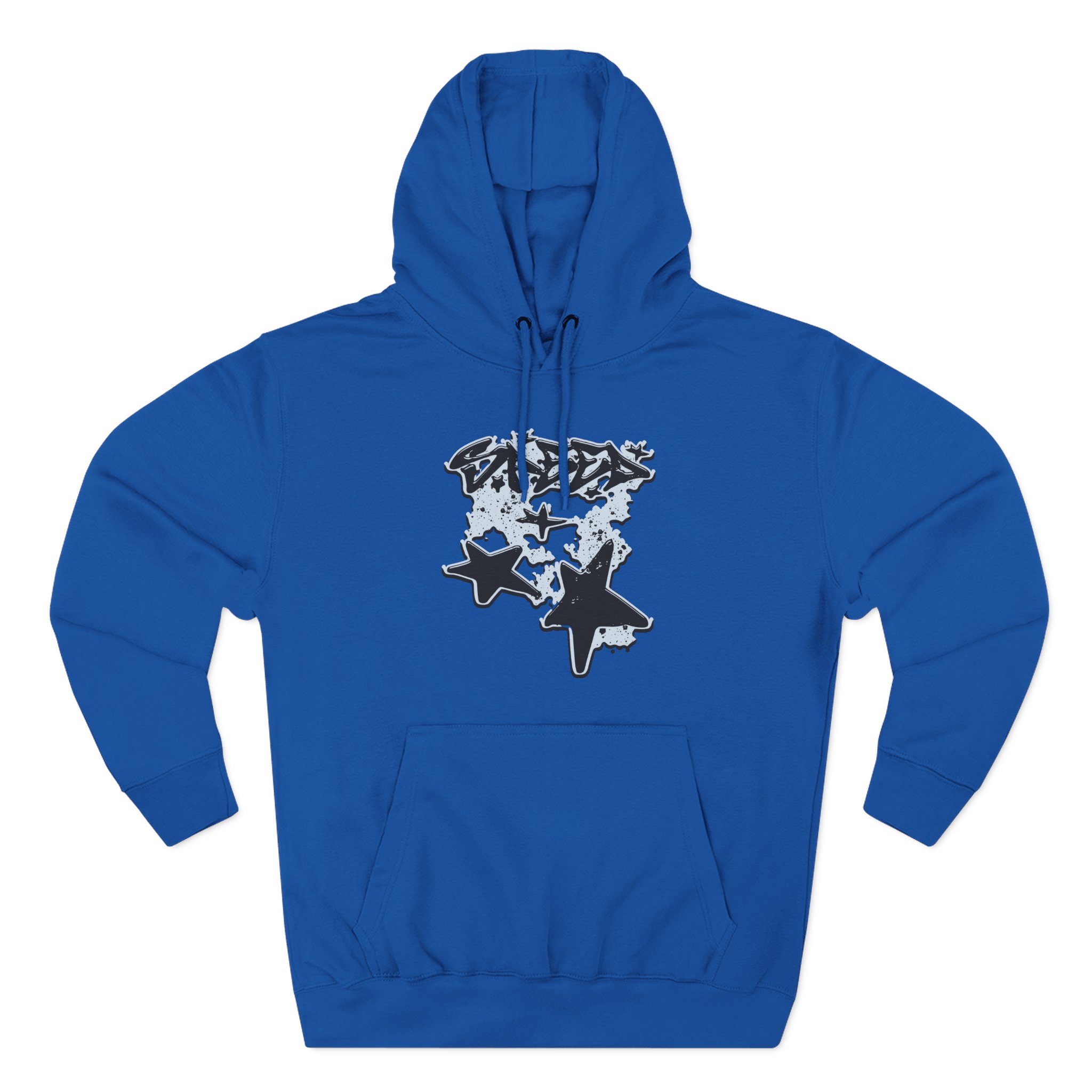 Ishowspeed Racing Royal Three-Panel Fleece Hoodie