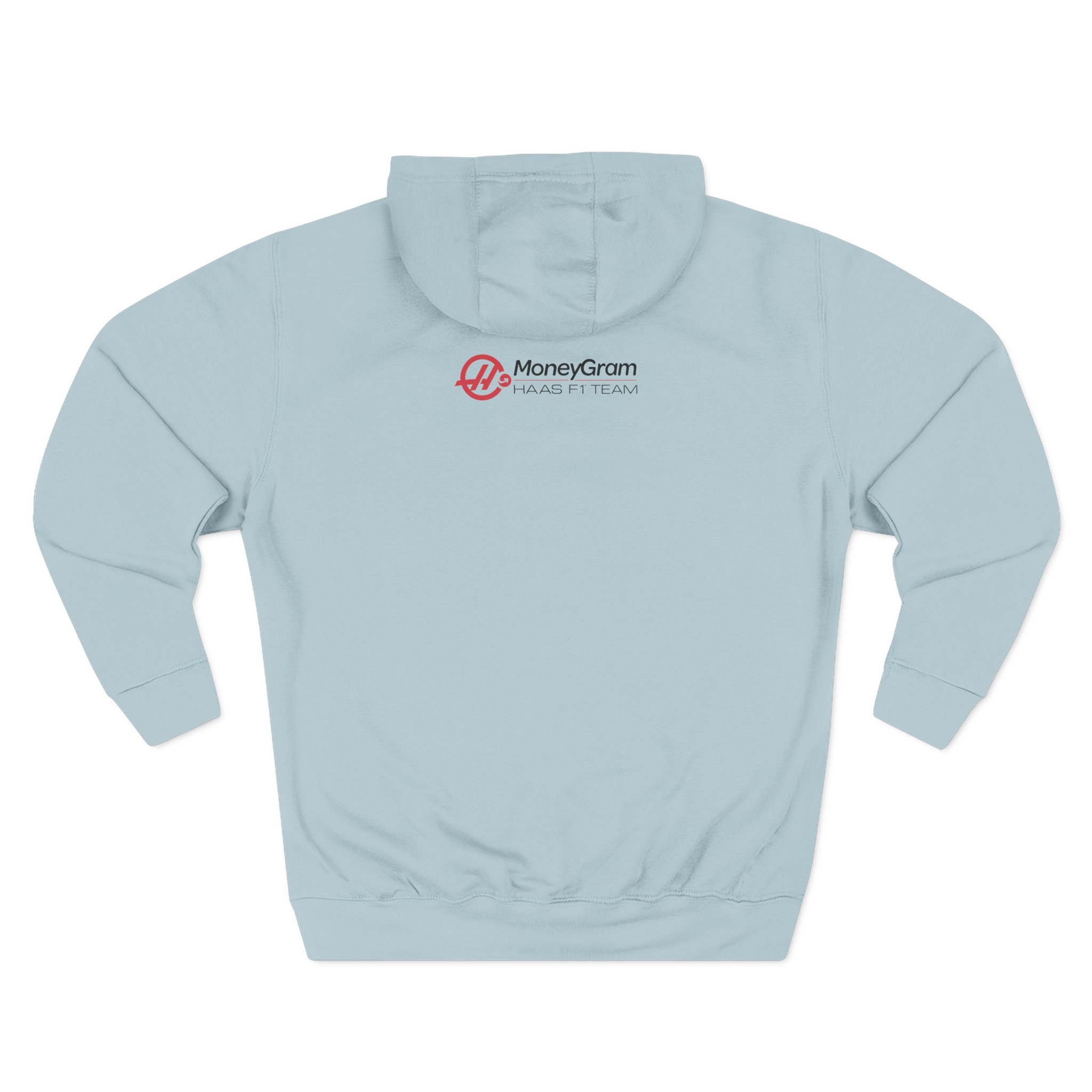 Haas F1 3d Roundel Three-Panel Fleece Hoodie