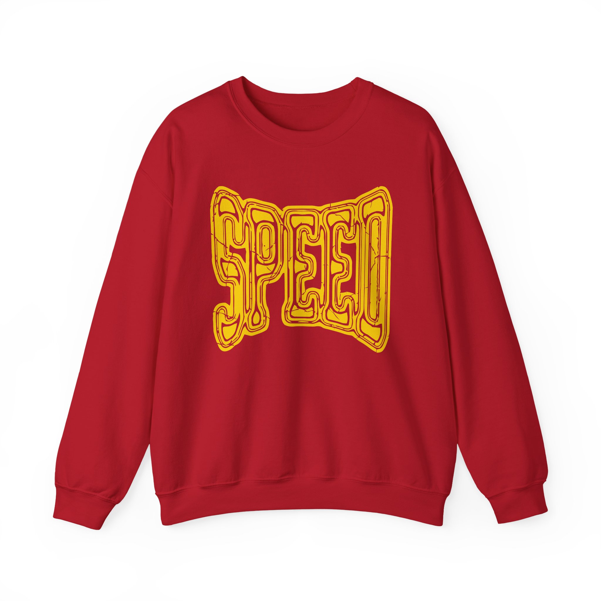 Ishowspeed Gold Logo Unisex Heavy Blendâ„¢ Crewneck Sweatshirt