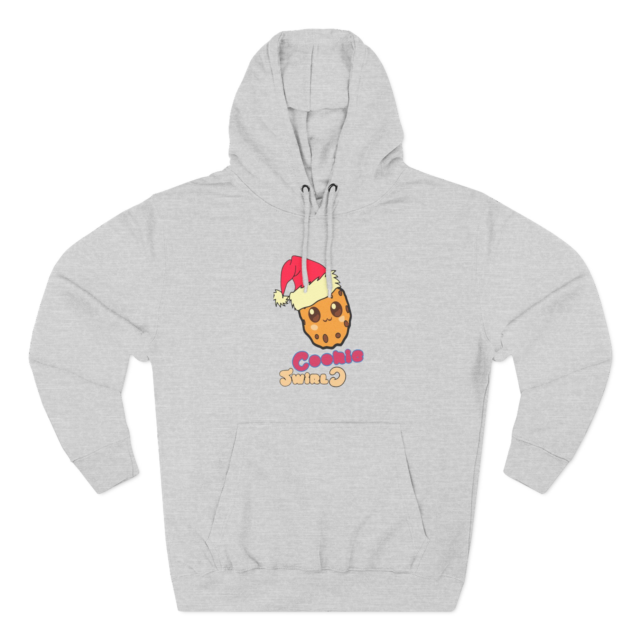 Cookieswirlc Three-Panel Fleece Hoodie
