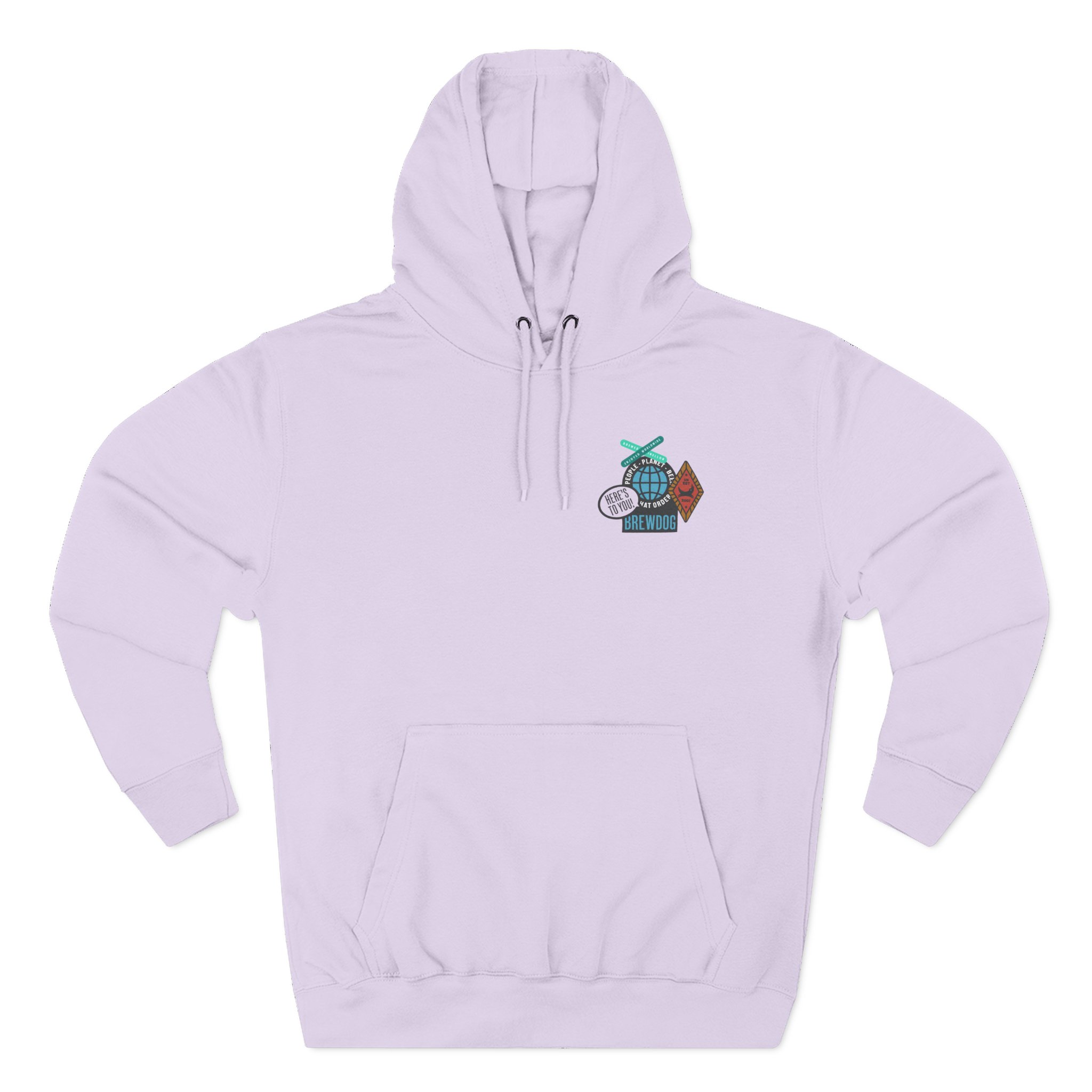 Brewdog Punk Sticker Three-Panel Fleece Hoodie