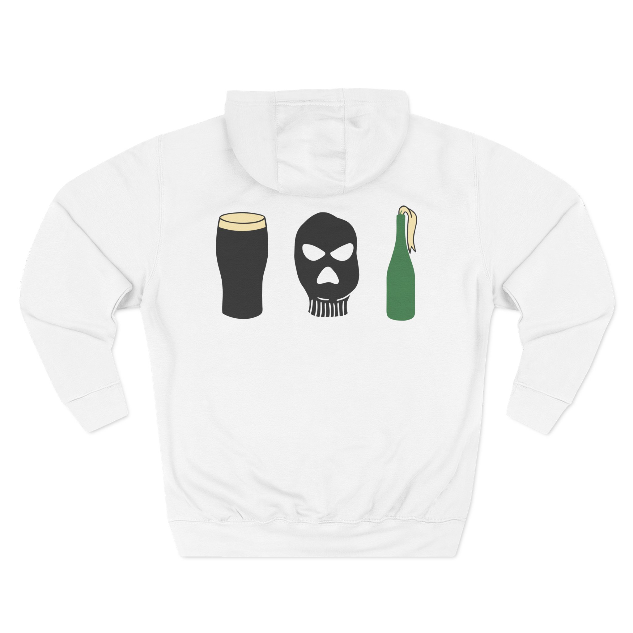 Essentials Three-Panel Fleece Hoodie