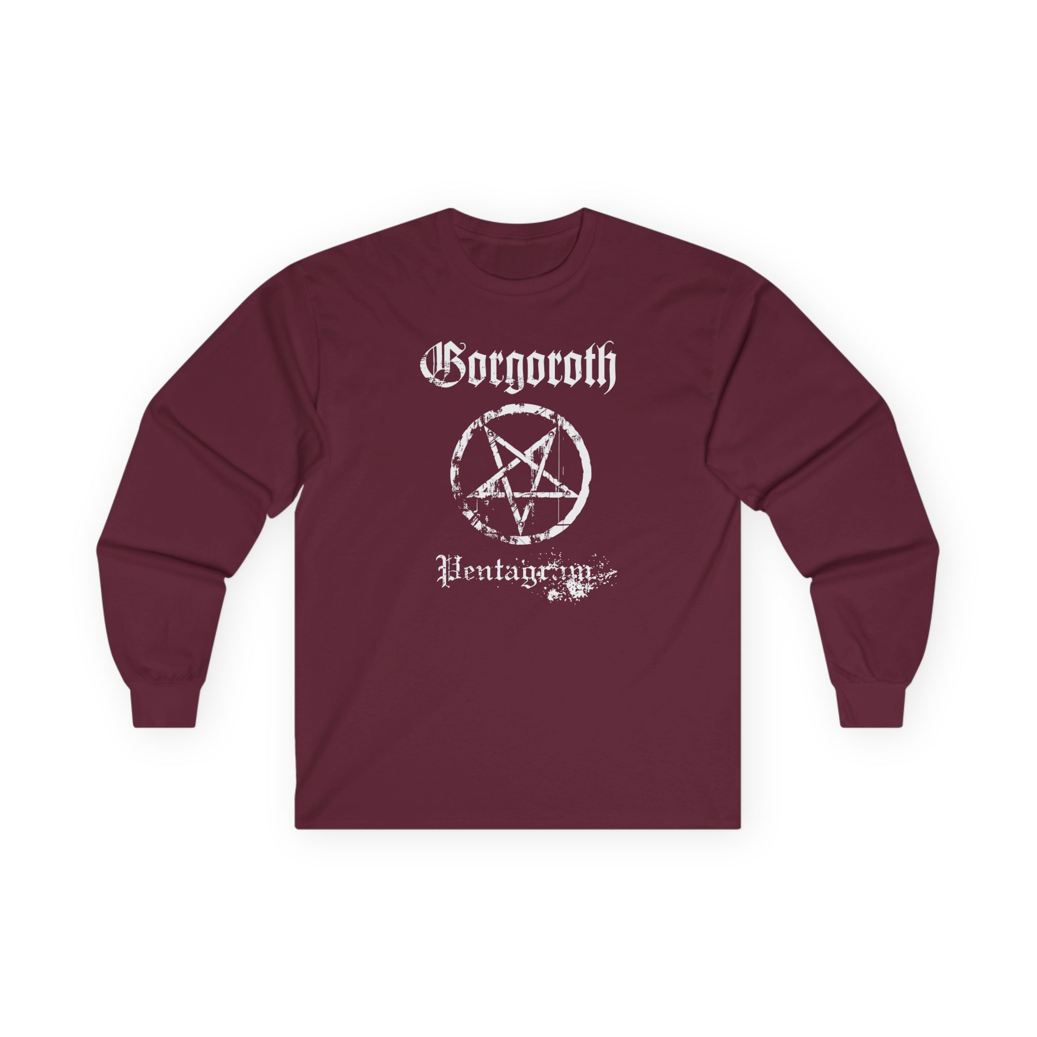 Gorgoroth Pentagram Unisex Ultra Cotton Long Sleeve Tee