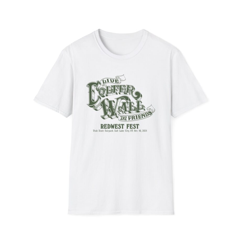 Colter Wall RedWest Fest Unisex Softstyle T-Shirt