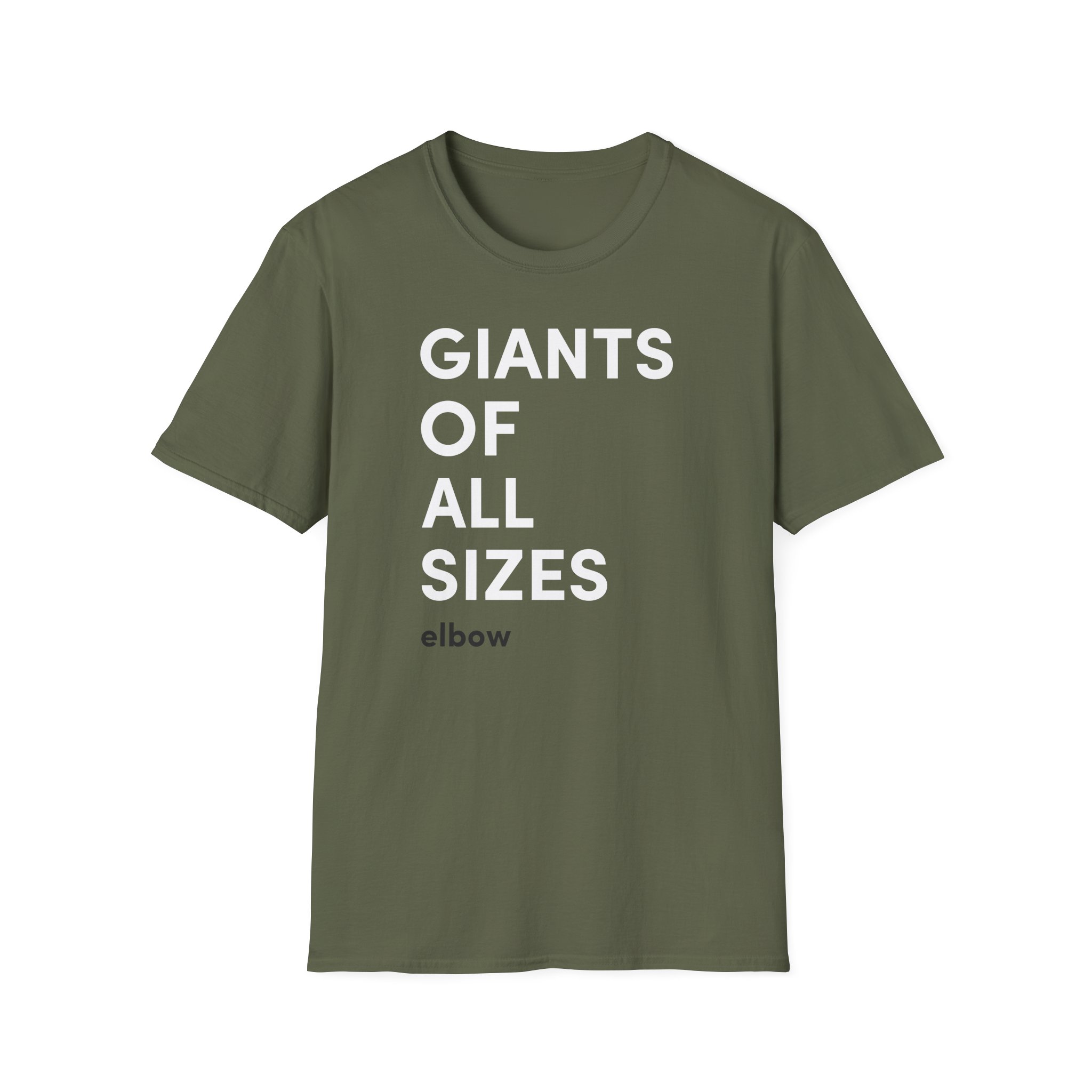 Elbow Audio Giants of All Sizes Unisex Softstyle T-Shirt