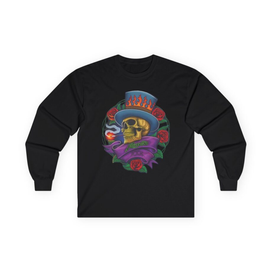 Poison Skull Unisex Ultra Cotton Long Sleeve Tee